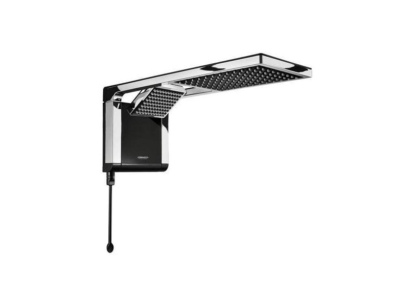 Chuveiro Lorenzetti Acqua Duo Preto/Cromado