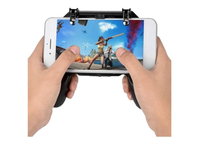 Suporte Smartphone Gamepad Jogos Celular Game Handle Free Fire em Promoção  na Americanas