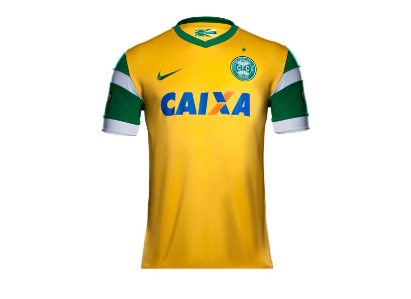 Camisa Jogo Coritiba III 2014 Infantil s/nº Nike