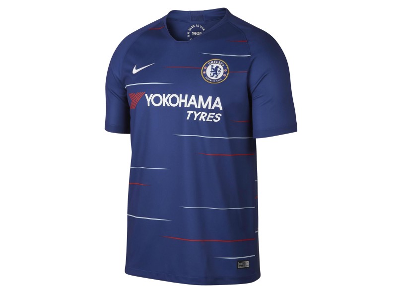 Camisa Torcedor Chelsea I 2018/19 sem Número Nike
