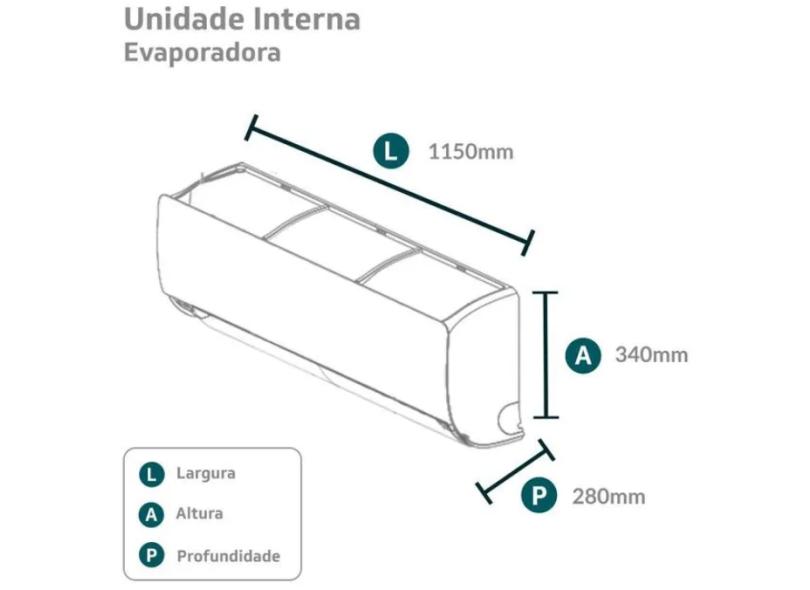 Ar-Condicionado Split Hi Wall Fujitsu 31000 BTUs Quente/Frio Inverter Airstage ASBH31KMTA / AOBH31KMTA