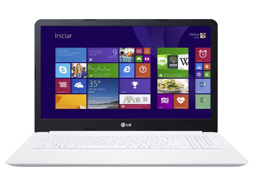 Notebook LG Intel Celeron N2930 4 GB de RAM HD 500 GB LED 15.6 " Windows 8.1 15U340-L.BK35P1