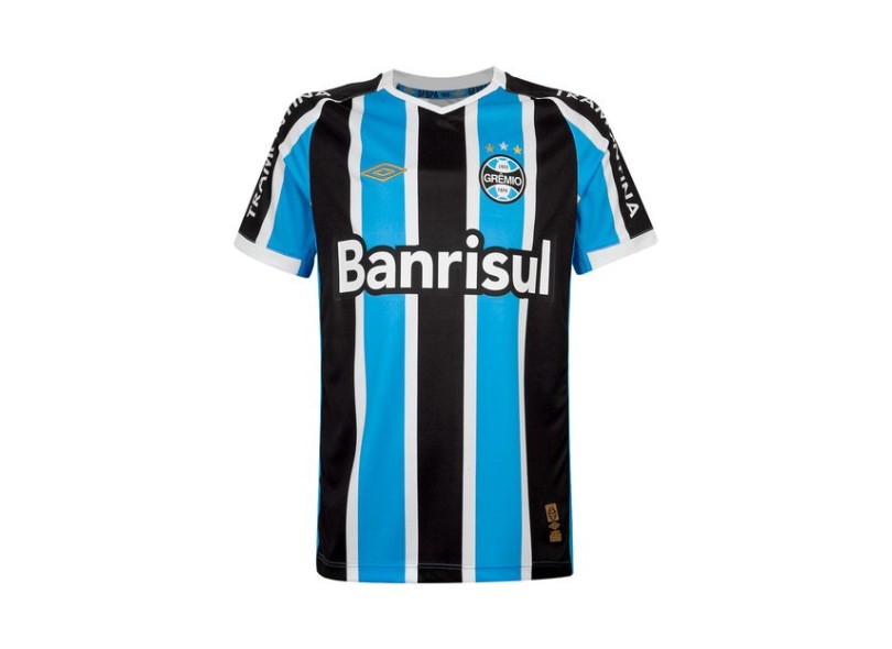 Camisa Torcedor Grêmio I 2015 com número Umbro