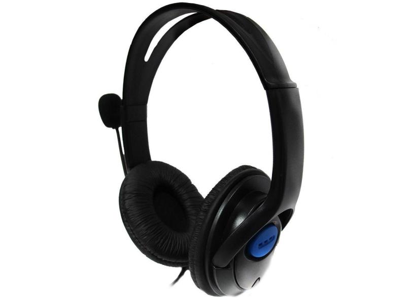 Fone Headset Gamer Para Playstation 4 Ps4 Com Microfone