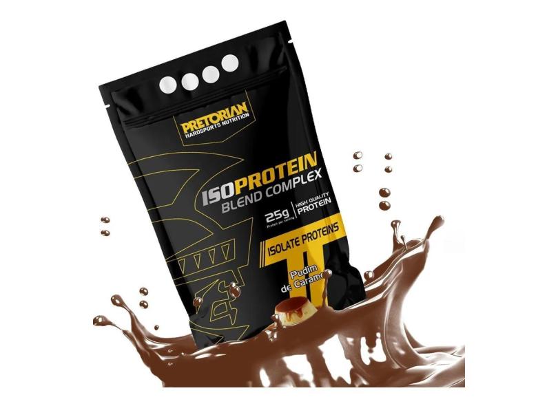 Whey Protein Isolado Iso Blend Complex 2Kg - Pretorian Pudim De Caramelo