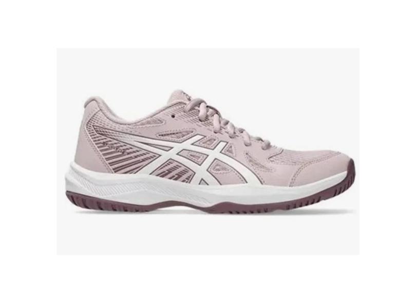 Tênis Asics Upcourt 6 Rosa E Branco Feminino-Feminino