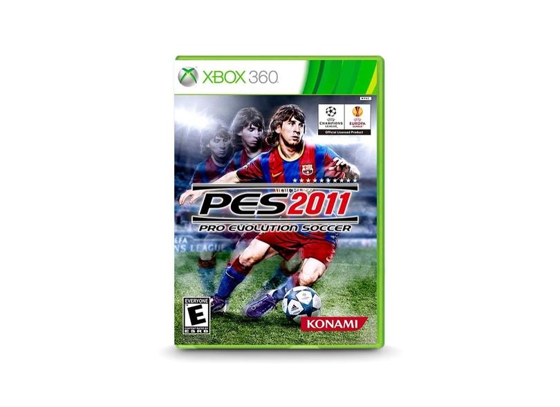 Jogo Pes 2011 Xbox 360 Konami