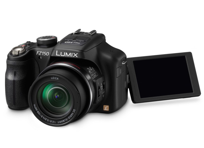 Câmera Digital Semiprofissional Panasonic Lumix 12,1 MP Full HD DMC-FZ150PU-K