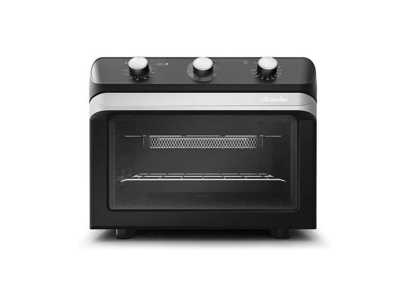 Forno Elétrico Mueller 35 Litros, Função Fryer, Preto