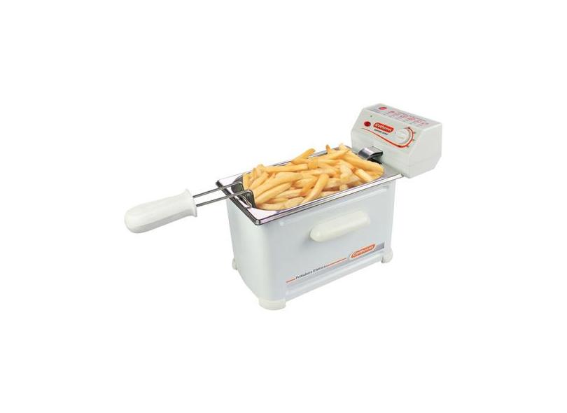 Fritadeira Elétrica Com Óleo 2 Litros 1200w Frita Fácil 110v 2241 FRITA FÁCIL BRANCO 127V
