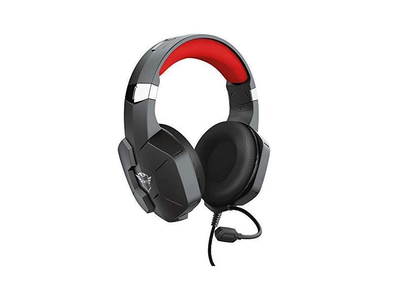 Headset Gaming Trust GXT 323 Carus, Preto, Grande