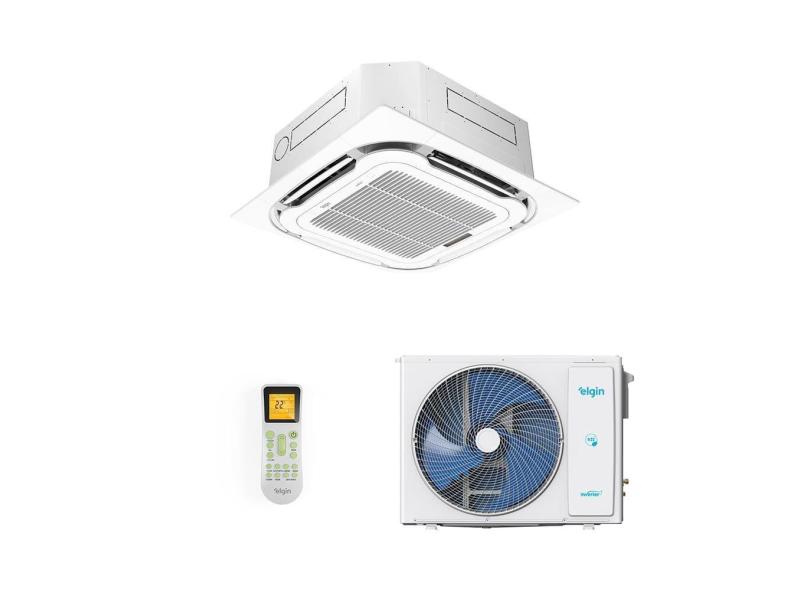 Ar Condicionado Split Cassete Elgin Plus Inverter 36.000 BTUs Frio 220V R-32