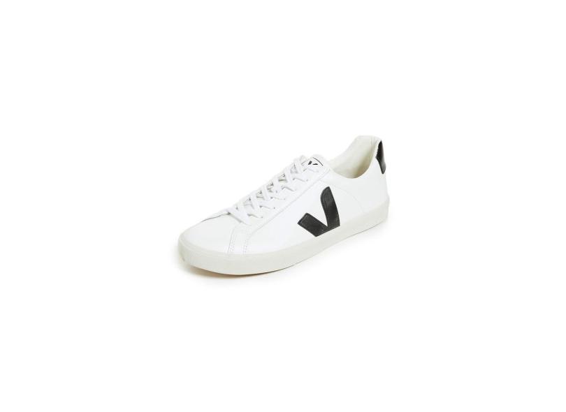 Tênis Veja Esplar Leather para homens Extra Branco/Preto