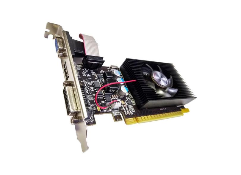 Placa de Video NVIDIA GeForce GT 730 2 GB DDR3 128 Bits Afox AF730-2048D3L6