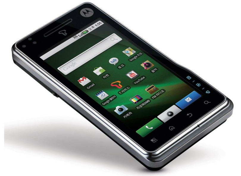 Smartphone Motorole XT701 Câmera 5 MP Desbloqueado Android 2.0 Wi-Fi