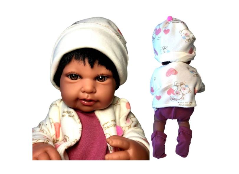 Boneca Realista Bebê Reborn Corpo Silicone Com Acessórios - ShopJJ -  Brinquedos, Bebe Reborn e Utilidades