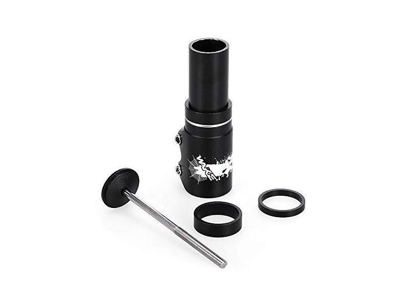 Tempaky Extensor de extensão de haste de garfo de bicicleta de liga alnum para ciclismo Haste de bicicleta Head Up Elevador Guiador Riser Adaptador