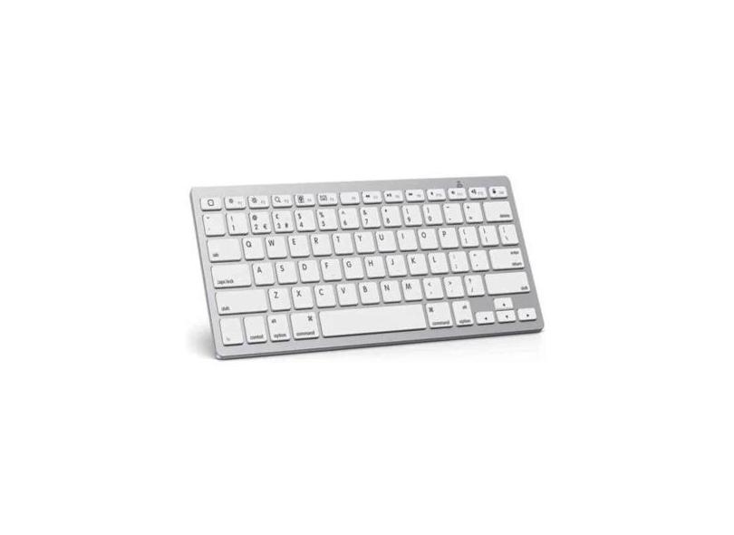 Teclado Sem Fio Bluetooth Minimalista Para PC Tablet e Celular - Weibo