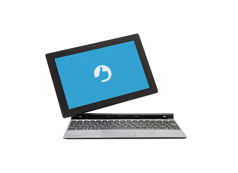 Notebook Positivo Duo Intel Atom Z3735G 1 GB de RAM HD 16 GB LED 10.1 " Windows 10 Home ZX3040