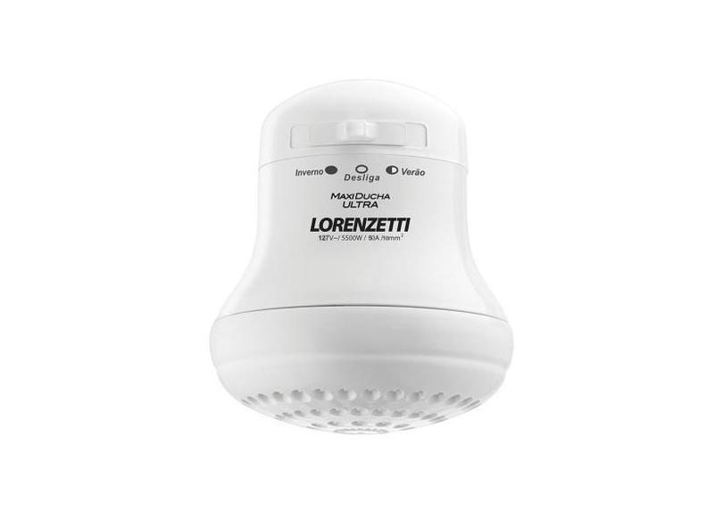 Chuveiro Elétrico Lorenzetti Multi Temperatura Maxi Ducha Ultra 127v 5
