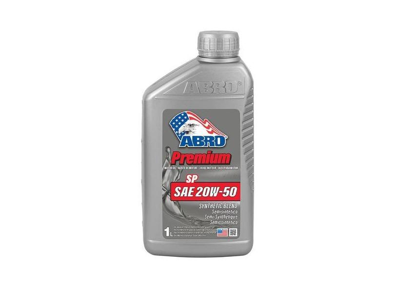 Óleo de Motor ABRO Premium 20w50 Semissintético API SP 1L em Promoção é ...