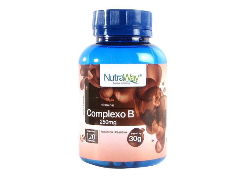 Complexo B NutraWay 250mg C/120 Cápsulas Com O Melhor Preço é No Zoom