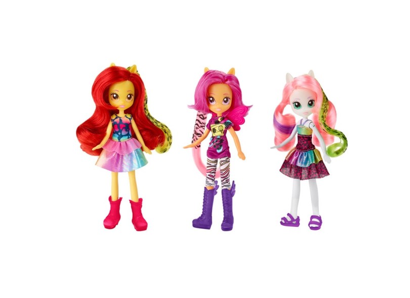 Boneca My Little Pony Equestria Girls Wild Raibow A8777 Hasbro