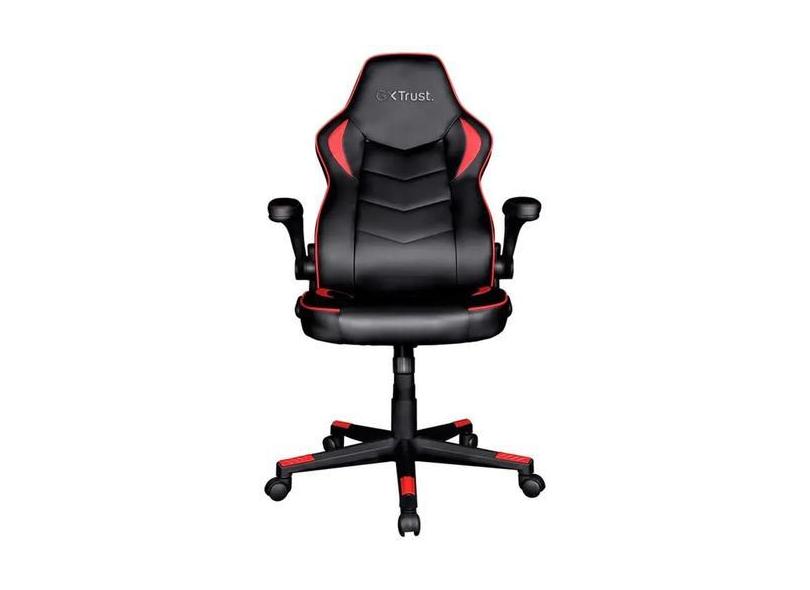 Cadeira Gamer Trust Gxt704r Ravy 24219 Ajustável Preto Vermelho - Vila