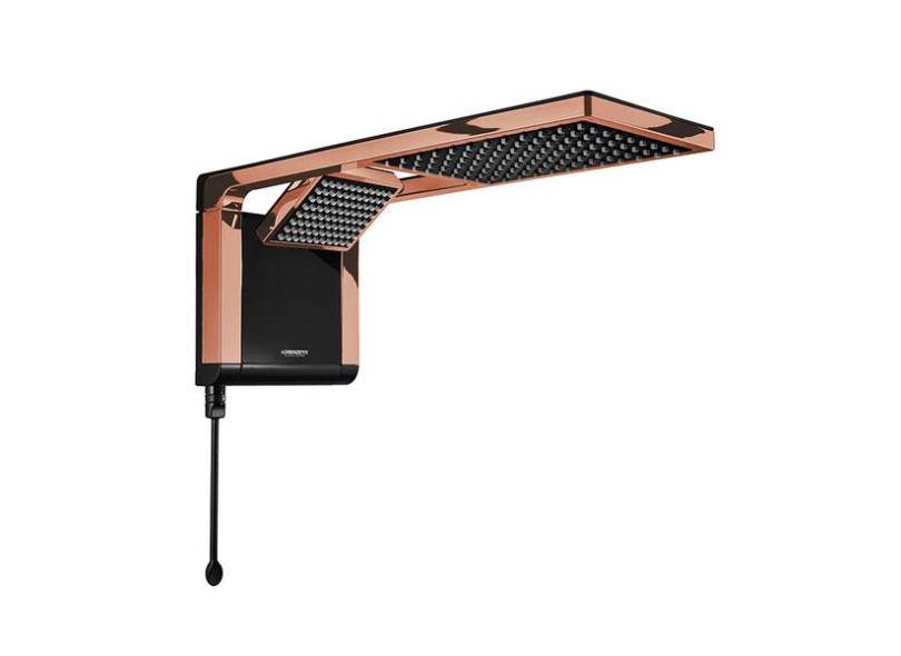 Chuveiro Lorenzetti Acqua Duo Ultra Eletr nico Preto/rose Gol