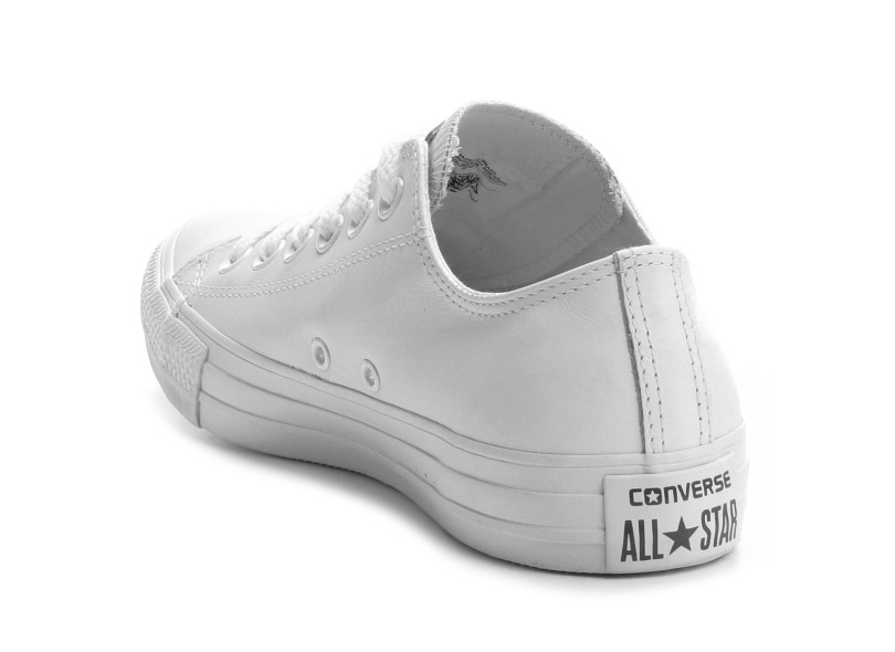 Tênis Converse Unissex Casual CT AS Monochrome Leather OX