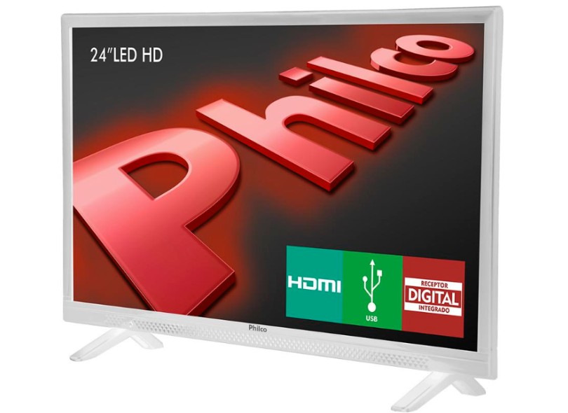 TV LED 24" Philco PH24E30D 2 HDMI