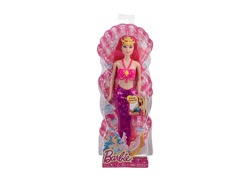 Boneca Barbie Mix & Match Sereia Rosa Mattel