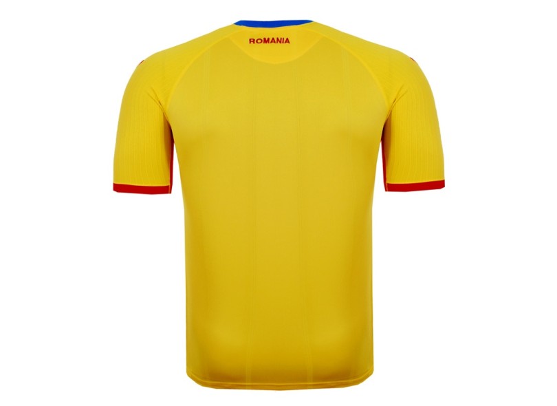 Camisa Torcedor Romênia I 2016 sem Número Joma