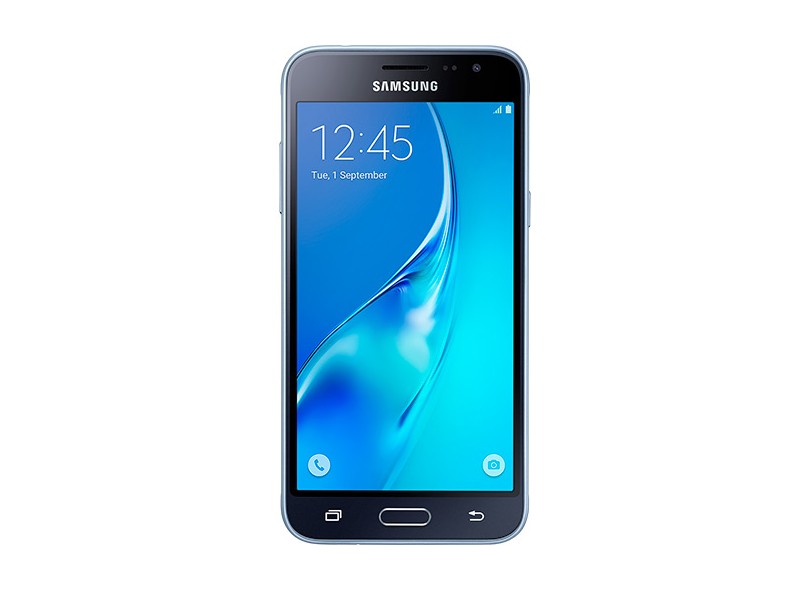 Smartphone Samsung Galaxy J3 J320M 8,0 MP 2 Chips 8GB Android 5.1 (Lollipop) 3G 4G Wi-Fi