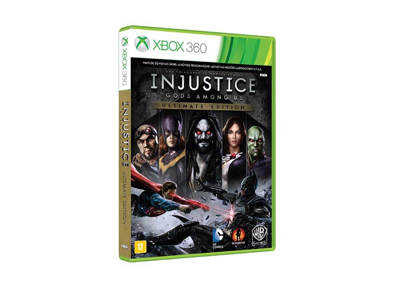 WB Game's X Box 360 Video Game Injustice Gods Among Us 