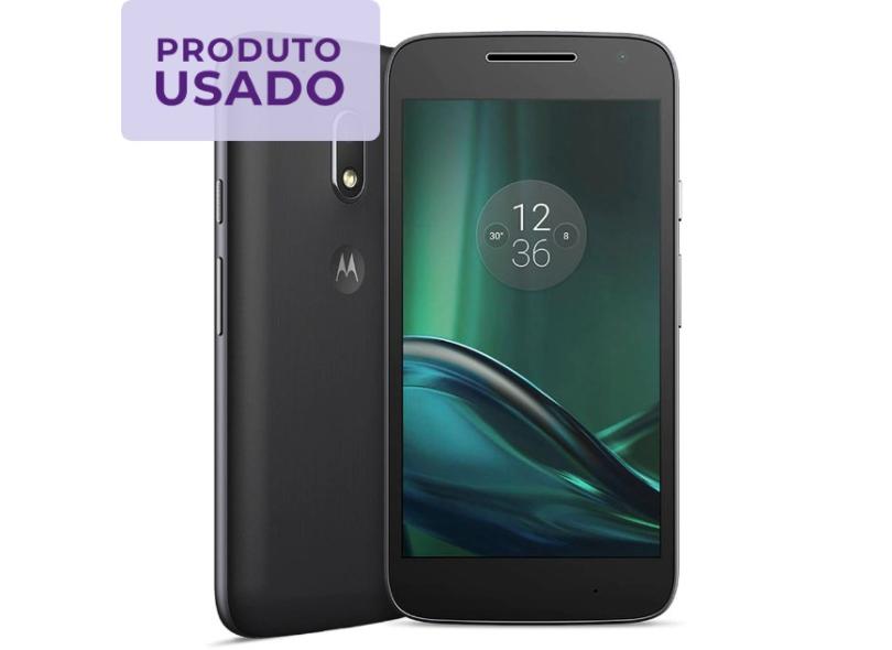 Smartphone Motorola Moto G G4 Play Usado 16GB Android em Promoção é no  Bondfaro