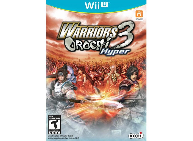Jogo Warriors Orochi 3 Wii U Koei