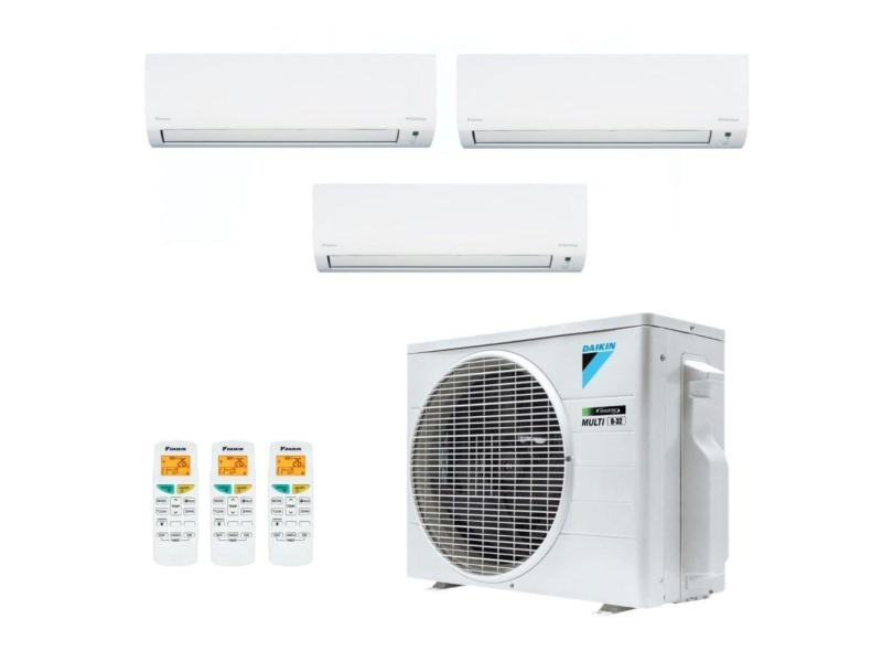 Ar-Condicionado Multi Split Inverter Daikin 18.000 (3x Evap hw 9.000) Só Frio 220V