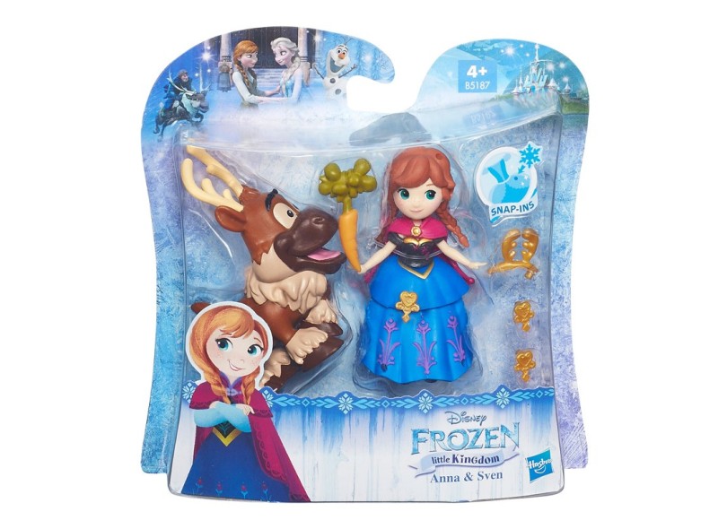 Boneca Frozen Anna e Sven Hasbro