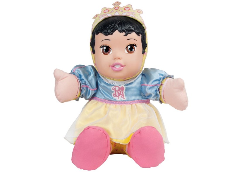 Boneca Baby Princesa de Pano Branca de Neve Mimo