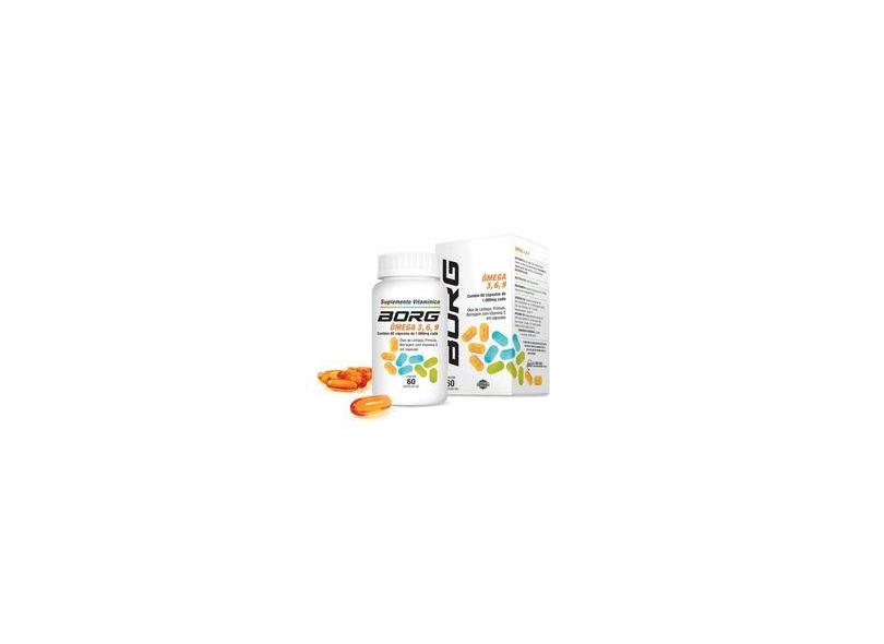 Borg Ômega 3 6 9 1.000mg 60 Cápsulas em Promoção é no Buscapé