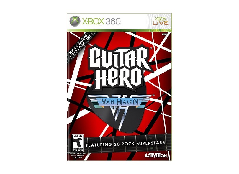 Jogo Guitar Hero Van Halen Activision Xbox 360
