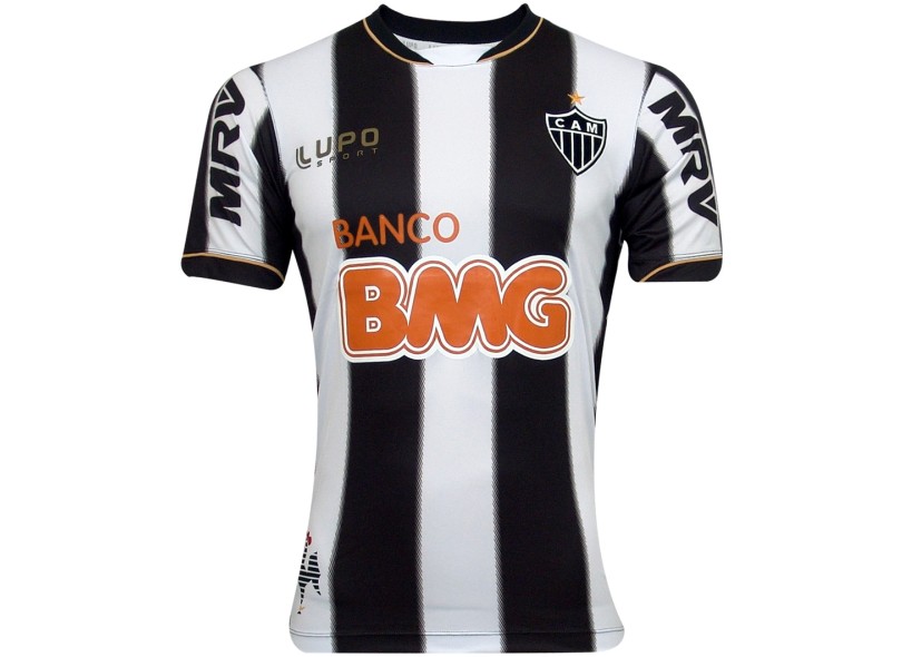 Camisa Jogo Atlético Mineiro I 2013 sem Número Lupo