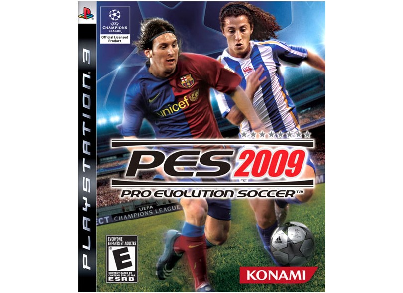 Jogo PES Pro Evolution Soccer 2009 Konami PS3
