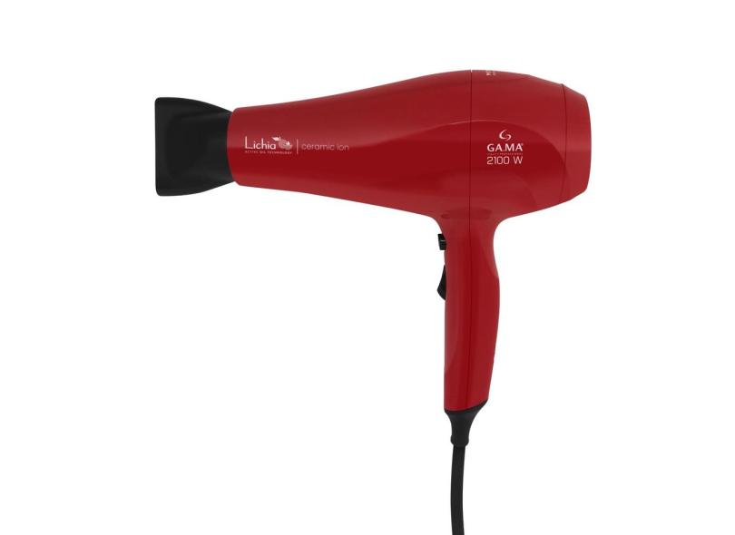 Secador de cabelo gama lichia ceramic ion 2100W - 220V