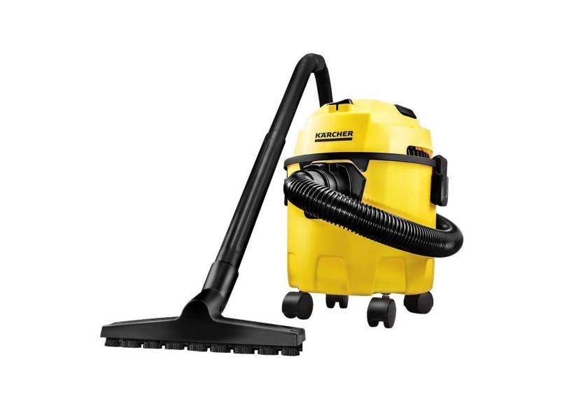 Aspirador de Pó e Água Karcher WDL1 10 Litros, 1500W, Amarelo