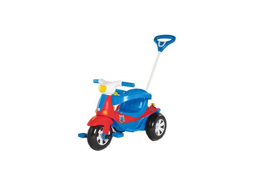 Moto Infantil Com Empurrador E Pedal