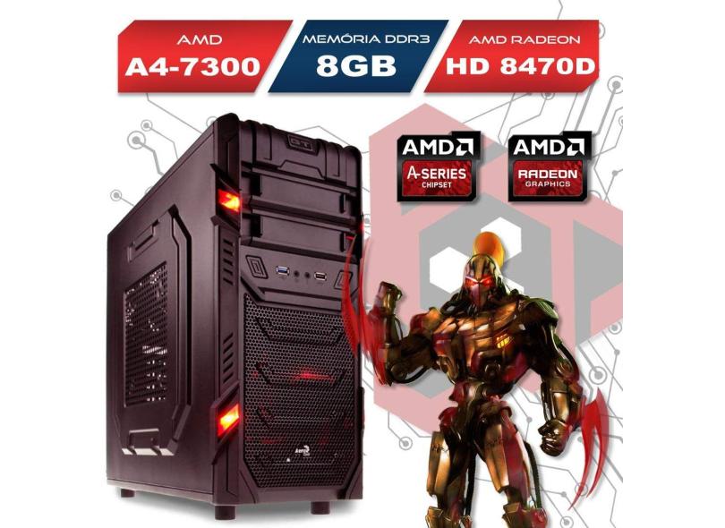 PC Alfatec Store AMD A4 7300 3.8 GHz 8 GB 500 GB Radeon HD 8470D