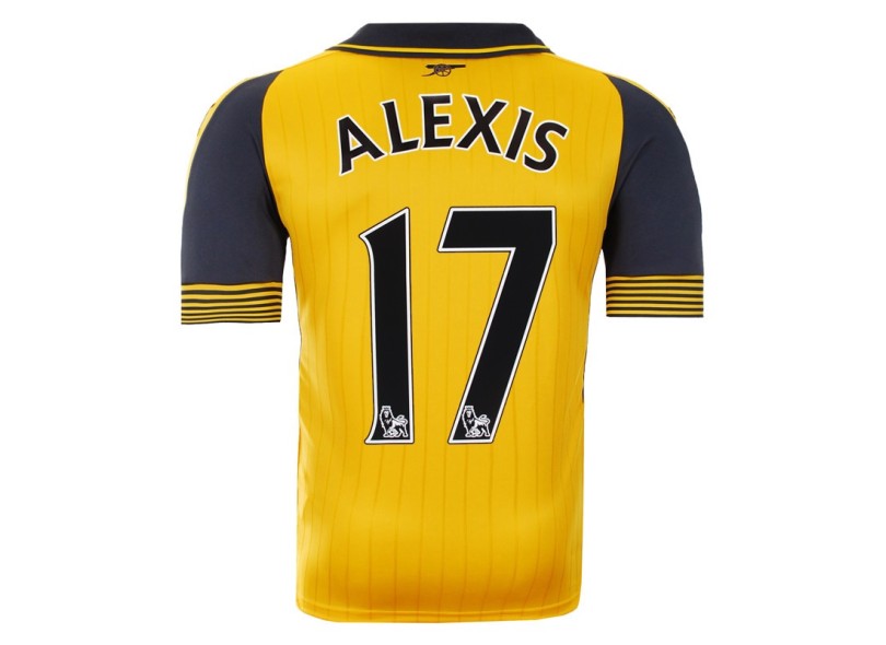 Camisa Torcedor Arsenal II 2016/17 com Número Puma