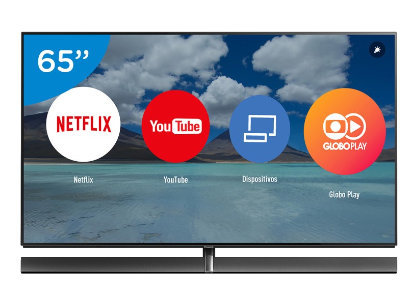 Smart TV TV OLED 65" Panasonic Viera 4K HDR Netflix TC-65EZ1000B 4 HDMI